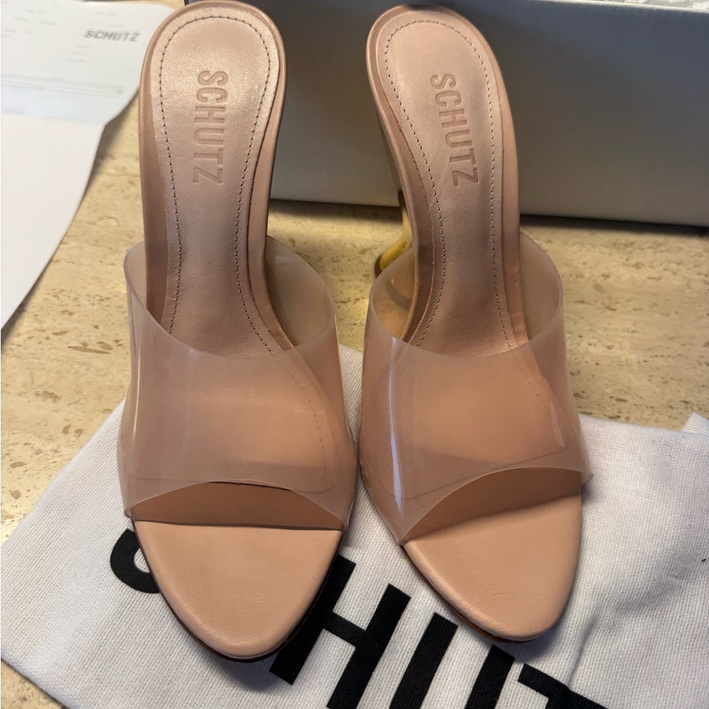 Schutz brand new wedges
